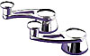Billet Vent Window Cranks Polished Finish - image 1