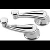 Profile Collection Billet Vent Window Cranks " Rail" Pattern - image 1