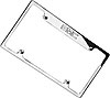 Billet License Plate Frame GMC logo slim line - image 1