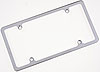 Billet License Plate Frame Plain recessed