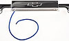 Billet License Plate Frame Chevy Bow Tie recessed w/light - image 2