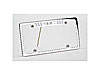 Billet License Plate Frame GMC logo recessed - image 1