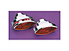 Small Elliptical Taillights 4" wide x 1-3/4" high x 4" deep - image 1