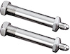 Thru-Frame Fittings - Stainless Steel -3 AN x 1/8" NPT 2-3/8" Long