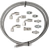 Power Steering Hose Kit For Pump Mount Style Resevoir - image 1