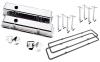 Small Block Valve Cover Kit - Tall Plain - image 1