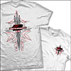 Pinstripe Tee Large - image 1