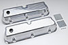Small Block Valve Covers Ball Milled - image 1