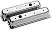 SB-Chevy Center-Bolt Valve Covers - Tall Flames - image 1