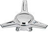 Polished Bolt-On Spinner Cap Flat - image 1