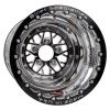 COMP 8 Double-Beadlock Wheel, Size: 16" x 16", Bolt Pattern: 5" x 5", Offset: 73 mm [Black Finish] - image 1