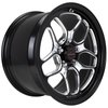 Win Lite Monoblock Drag Pack Rear Wheel [17" x 10"] Black - image 3