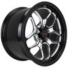 Win Lite Monoblock Drag Pack Rear Wheel [17" x 10"] Black - image 3