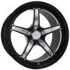 Street Lite Monoblock Drag Pack Rear Wheel [17" x 10"] Black - image 1