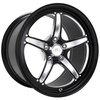 Street Lite Monoblock Drag Pack Rear Wheel [17" x 10"] Black - image 2