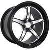 Street Lite Monoblock Drag Pack Rear Wheel [17" x 10"] Black - image 2
