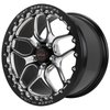 Win Lite Monoblock Drag Pack Single Bead Lock Rear Wheel [17" x 10"] Black - image 3