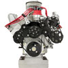 FE Ford Tru Trac Serpentine Systems with Power Steering, without A/C Black Anodized Finish - image 1