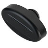 Retro Oval Valve Cover Breather Plain - image 1