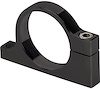 Billet Fuel Filter Mounting Bracket Black Anodized - image 1