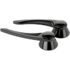 Ball Milled Billet Door Handles Black Anodized Finish - image 1