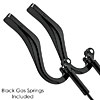 Trunk Hinges Black Anodized