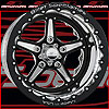Street Lite Double Beadlock Black Wheel - image 1