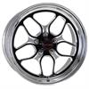 Win Lite Wheel Ford Mustang S550 - 17" x 10" Polished Rim w/Black Center - image 1