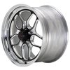 Win Lite Wheel Ford Mustang S550 - 17" x 10" Polished Rim w/Black Center - image 4