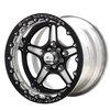 Street Lite LT Single Bead Lock Wheel [Size: 15" x 10"] Black - image 3