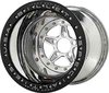 16" x 16" Comp 5 SFI Drag Wheel - Double Bead Lock Bolt Circle: 5 x 4-1/2" - image 3