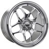 Win Lite Monoblock Drag Pack Rear Wheel [17" x 10"] Polished - image 2