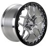 Win Lite Monoblock Drag Pack Single Bead Lock Rear Wheel [17" x 10"] Polished - image 2