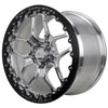Win Lite Monoblock Drag Pack Single Bead Lock Rear Wheel [17" x 10"] Polished - image 3