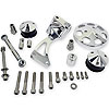 Serpentine Conversion Top Mount A/C Add-on Kit Small Block Chevy - image 1