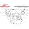 Serpentine Conversion Top Mount A/C Add-on Kit Big Block Chevy - image 3