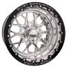 REDLINE Double-Beadlock Wheel, Size: 15" x 10", Bolt Pattern: 5" x 5", Offset: 73 mm [Polished] - image 1
