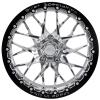 REDLINE Single-Beadlock Front Wheel, Fits Gen-6 Ford Mustang (S550), Size: 17" x 10", Bolt Pattern: 5" x 4.50" [Polished] - image 1
