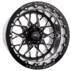 REDLINE Single-Beadlock Wheel, Size: 15" x 10", Bolt Pattern: 5" x 5", Offset: 73 mm [Black] - image 1
