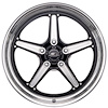 BRS23512L6555 Street Lite Wheel [Size: 15" x 12"] Finish: Black - image 1