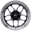 BRS22540L6116 Win Lite Front Wheel [Size: 15" x 4"] Black Finish - image 2