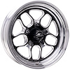 BRS22540F6122 Win Lite Front Wheel [Size: 15" x 4"] Black Finish - image 1