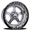 RSB2351FR6175 Street-Lite Single-Beadlock Wheel [Size: 15" x 10"] Black Finish - image 1