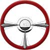 14" Profile Collection Steering Wheel " Rat Tail" pattern - image 1