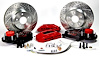4261297MG 13 in. Track4 Front Brake Kit [Monster Green, SDZ, Standard Studs]