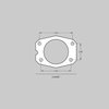 4262273HO 13 in. SS4+ Rear Brake Kit [Hugger Orange, SDZ] - image 3