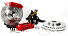 4301406FR 13 in. Track4 Front Brake Kit [Fire Red, SDZ, Standard Studs] - image 1