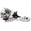 Track 4 Front Brake Kit 1991-2004 Chevy S10 2WD ABS - image 1