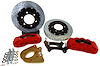 Pro+ Front Brake Kit Black 1971-1991 GM 1/2 Ton 4X4's (6 Lug Hubs w/ OE Front Disc Brakes) - image 1