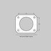 4302532HO 14 in. Pro+ Rear Brake Kit [Hugger Orange, SDZ] - image 3